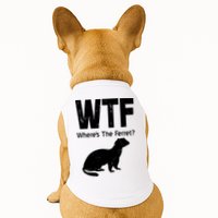 Ferret Wtf Funny Where’s The Ferret Doggie Tank