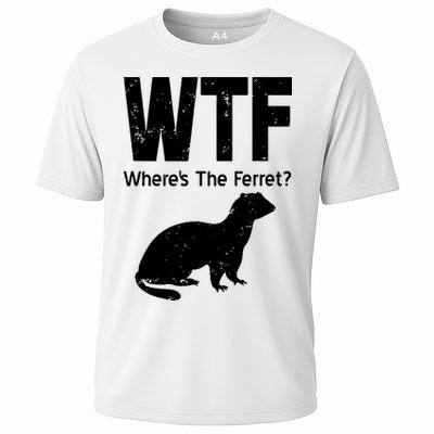 Ferret Wtf Funny Where’s The Ferret Performance Shirt
