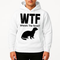 Ferret Wtf Funny Where’s The Ferret Hoodie