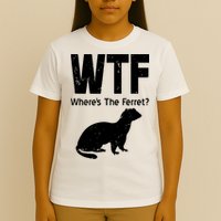 Ferret Wtf Funny Where’s The Ferret T-Shirt