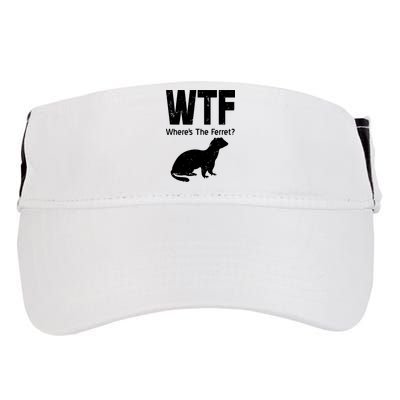 Ferret Wtf Funny Where’s The Ferret Adult Drive Performance Visor