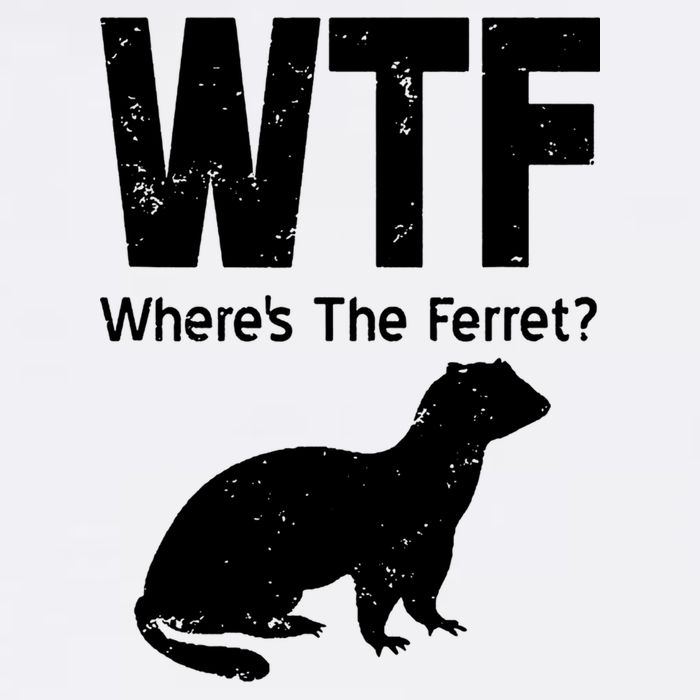 Ferret Wtf Funny Where’s The Ferret Bucket Hat