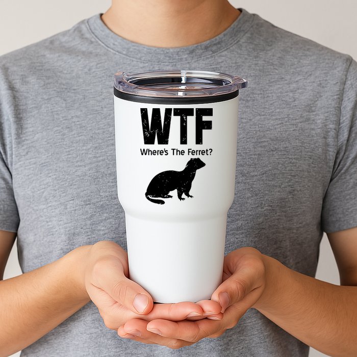 Ferret Wtf Funny Where’s The Ferret Tumbler