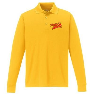 Fighting Whities Performance Long Sleeve Polo