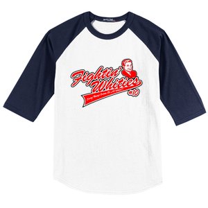 Fighting Whities Baseball Sleeve Shirt