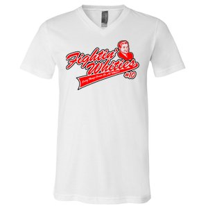 Fighting Whities V-Neck T-Shirt