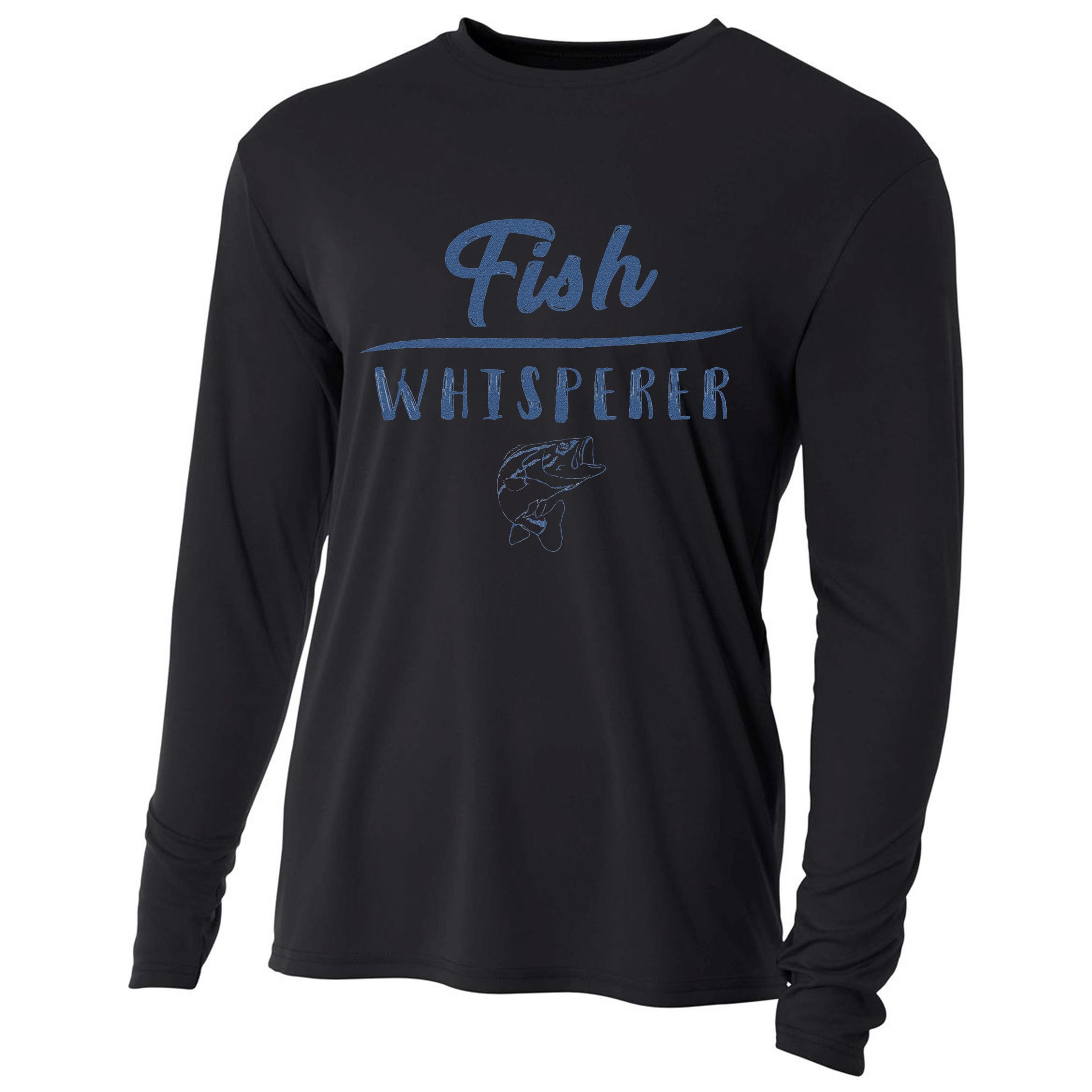 Fish Whisperer Funny Clothing Gift Cooling Performance Long Sleeve Crew