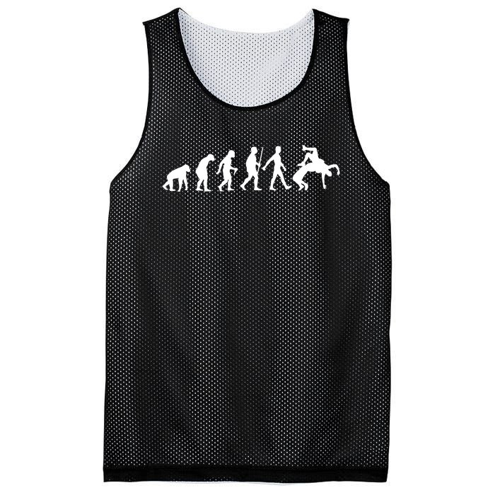 Funny Wrestling For Judo Wrestler Human Evolution Mesh Reversible Basketball Jersey Tank