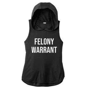 Felony Warrant Ladies PosiCharge Tri-Blend Wicking Draft Hoodie Tank