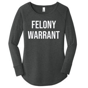 Felony Warrant Women's Perfect Tri Tunic Long Sleeve Shirt