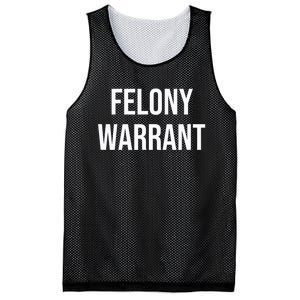 Felony Warrant Mesh Reversible Basketball Jersey Tank