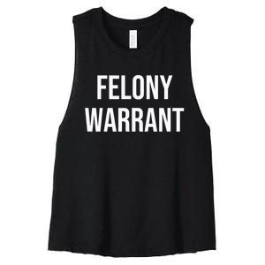 Felony Warrant Women's Racerback Cropped Tank