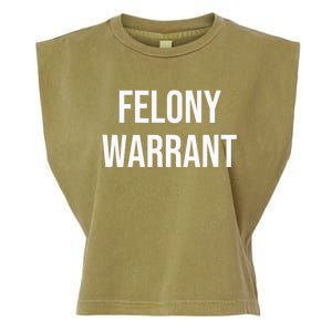 Felony Warrant Garment-Dyed Women's Muscle Tee