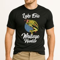 Funny Walleye Fishing Lake Erie Walleye Hunter Cooling Performance Crew T-Shirt