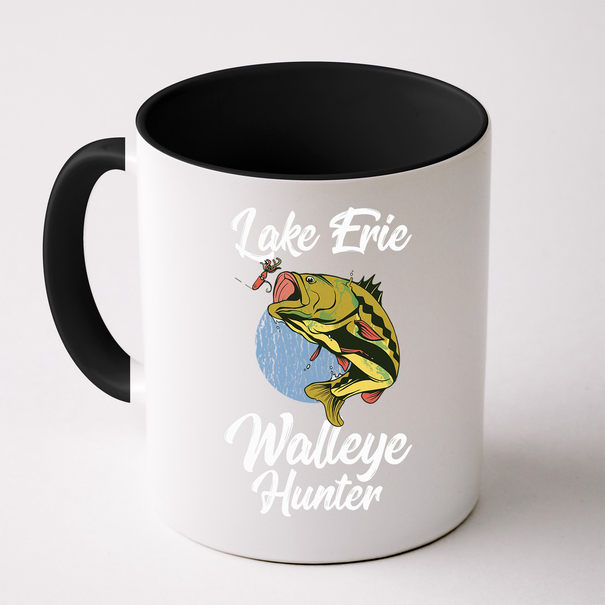 Funny Walleye Fishing Lake Erie Walleye Hunter Mug