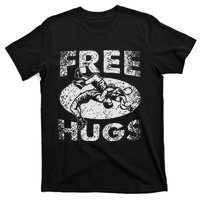 Funny Wrestling Funny Free Hugs Wrestling Gift T-Shirt