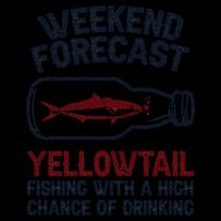 Fisher Weekend Forecast Fishing Fish Yellowtail 16 in Basic Backpack