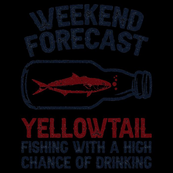 Fisher Weekend Forecast Fishing Fish Yellowtail 16 in Basic Backpack