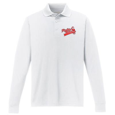 Fighting Whities Performance Long Sleeve Polo