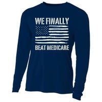 Funny We Finally Beat Medicare Cooling Performance Long Sleeve Crew