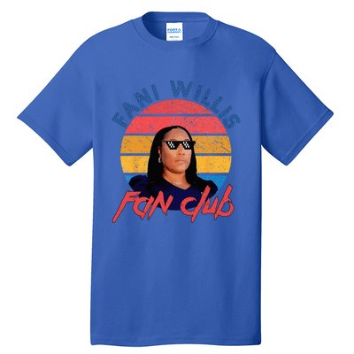 Fani Willis Fan Club Patriotic Political Tall T-Shirt