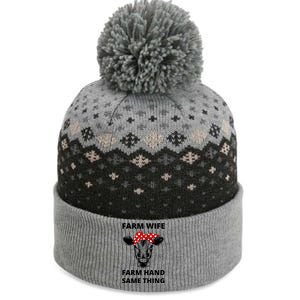 Farm Wife Farm Hand Same Thing The Baniff Cuffed Pom Beanie