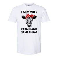 Farm Wife Farm Hand Same Thing Softstyle CVC T-Shirt