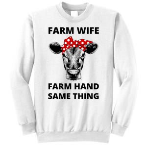 Farm Wife Farm Hand Same Thing Sweatshirt