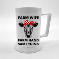 Farm Wife Farm Hand Same Thing Beer Stein