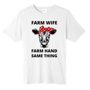 Farm Wife Farm Hand Same Thing Tall Fusion ChromaSoft Performance T-Shirt