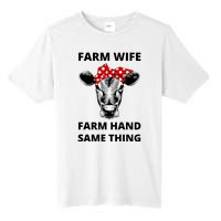 Farm Wife Farm Hand Same Thing Tall Fusion ChromaSoft Performance T-Shirt