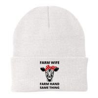 Farm Wife Farm Hand Same Thing Knit Cap Winter Beanie