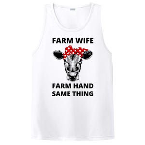 Farm Wife Farm Hand Same Thing PosiCharge Competitor Tank