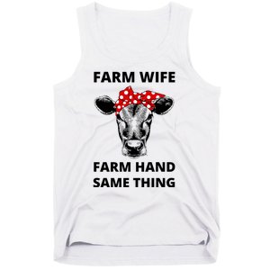 Farm Wife Farm Hand Same Thing Tank Top