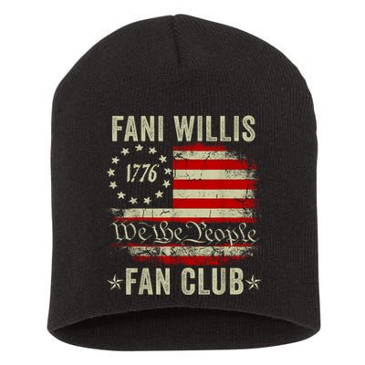 Fani Willis Fan Club We The People Short Acrylic Beanie