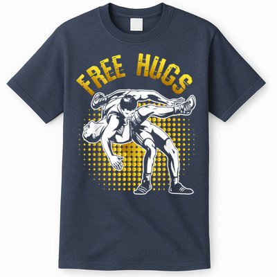 Funny Wrestling Free Hugs T-Shirt