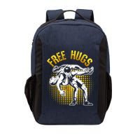 Funny Wrestling Free Hugs Vector Backpack