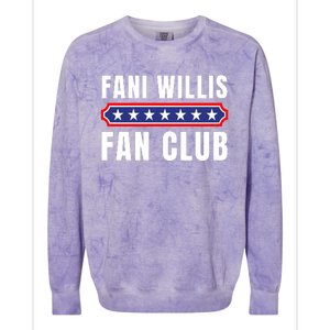 Fani Willis Fan Club Colorblast Crewneck Sweatshirt