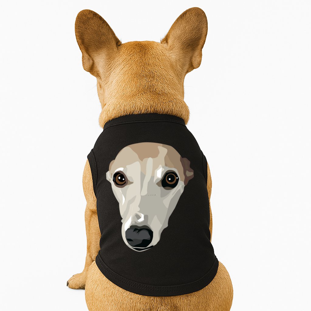 Fawn Whippet Doggie Tank