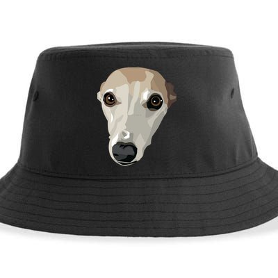 Fawn Whippet Sustainable Bucket Hat