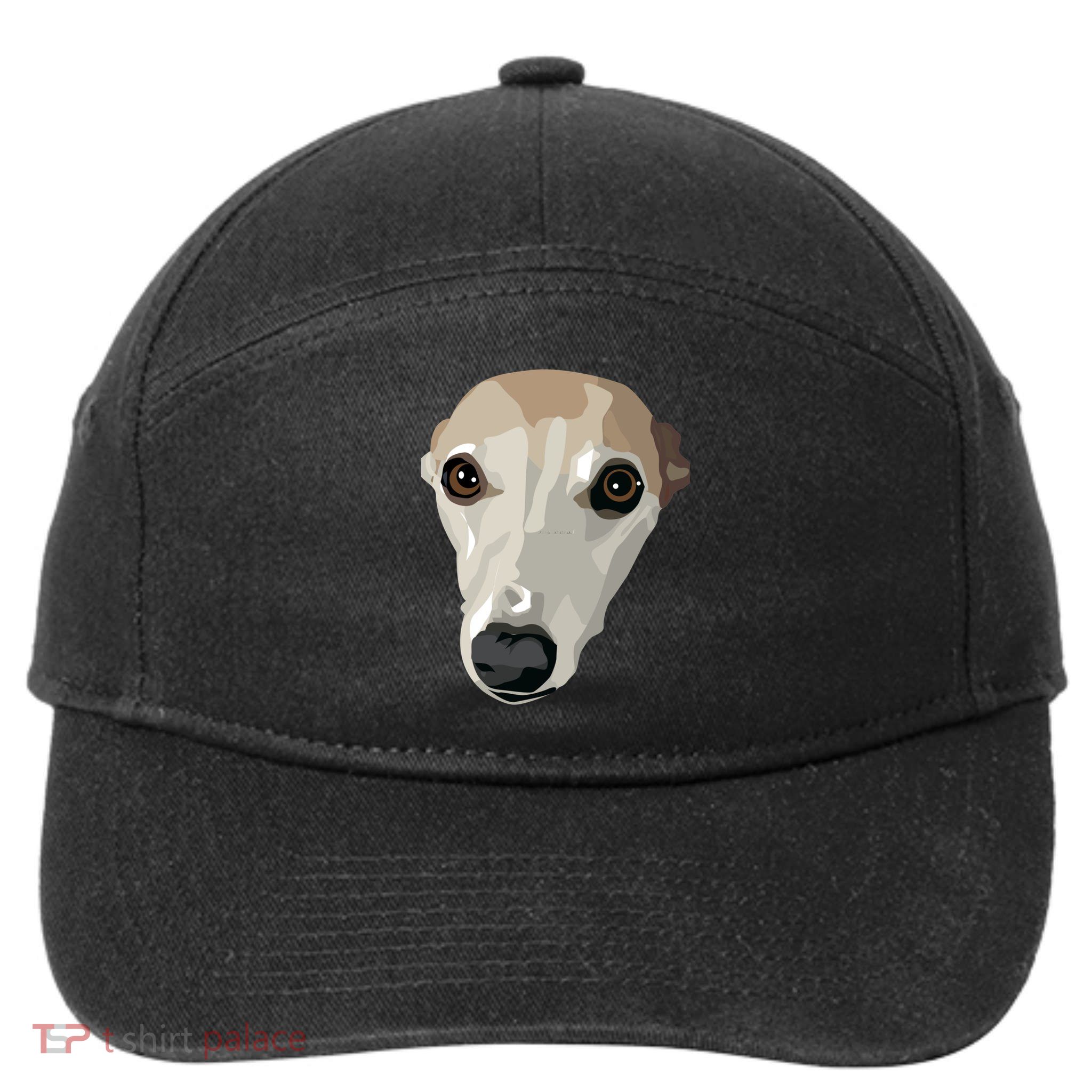 Fawn Whippet 7-Panel Snapback Hat