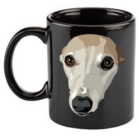 Fawn Whippet 11oz C Handle Ceramic Mug