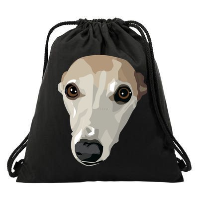 Fawn Whippet Drawstring Bag