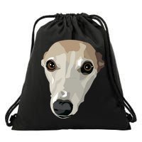 Fawn Whippet Drawstring Bag