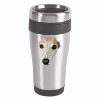 Fawn Whippet 16oz Travel Tumbler