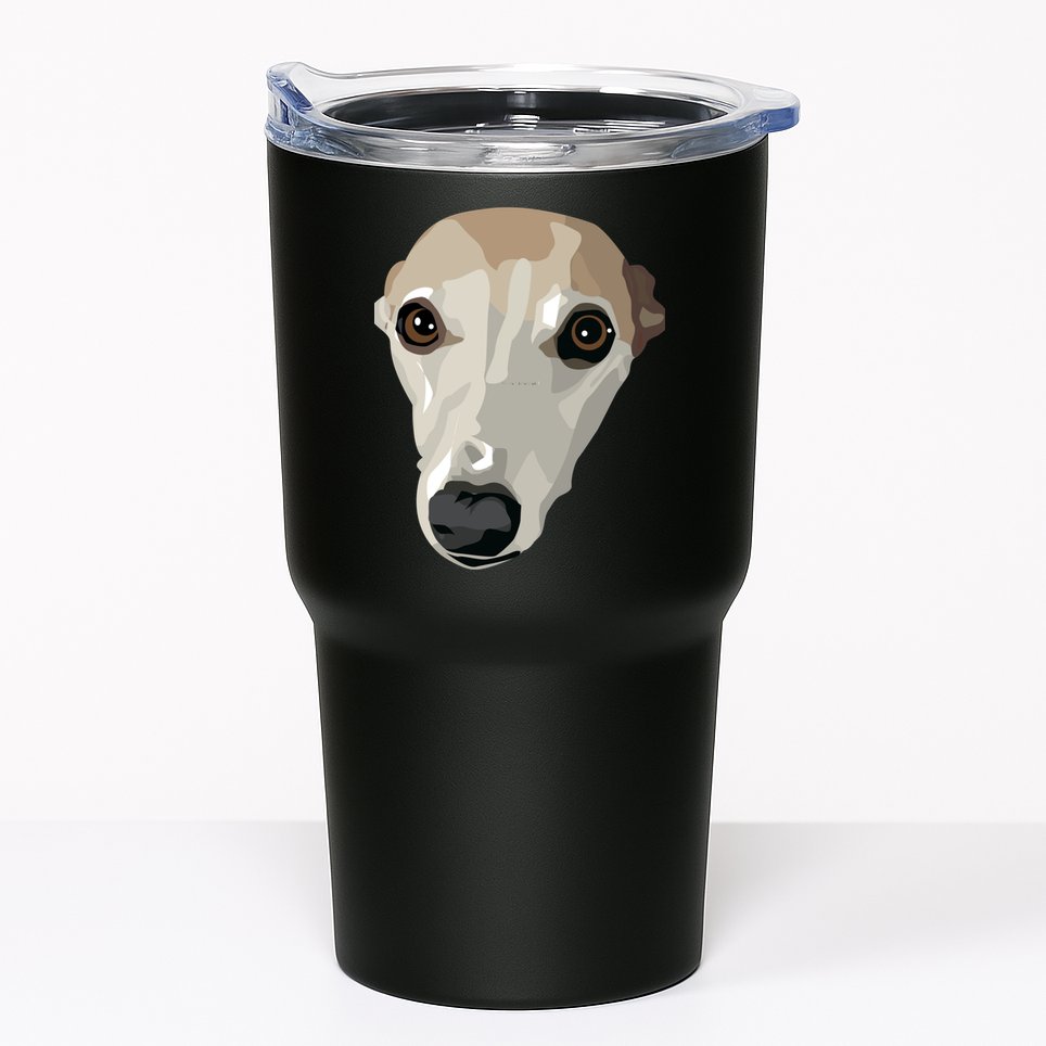 Fawn Whippet Tumbler