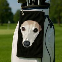 Fawn Whippet Golf Towel