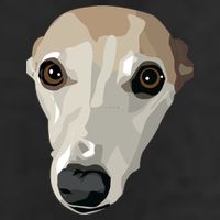 Fawn Whippet Golf Towel