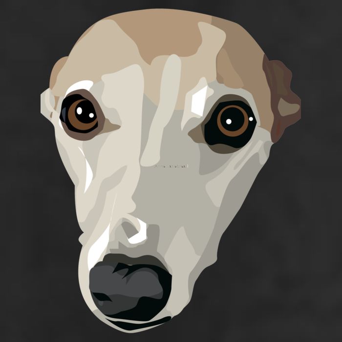 Fawn Whippet Golf Towel