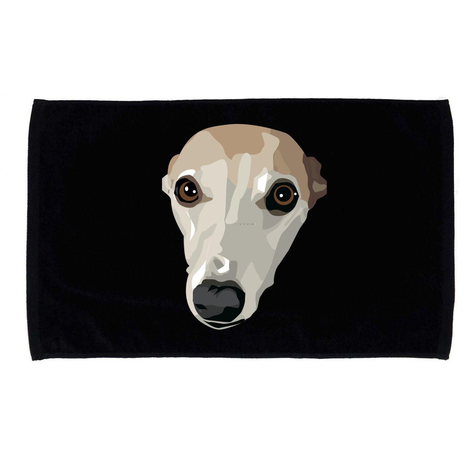 Fawn Whippet Microfiber Hand Towel
